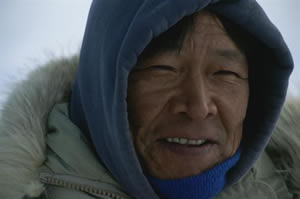 An Inuit from Baffin Island, Canada.