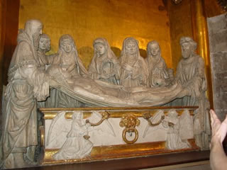 Burial of Christ, Cathédrale d'Auch (France).