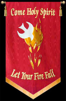 Come Holy Spirit banner 