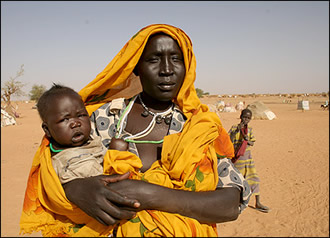 Darfur refugee.