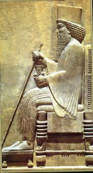King Darius of Persia.