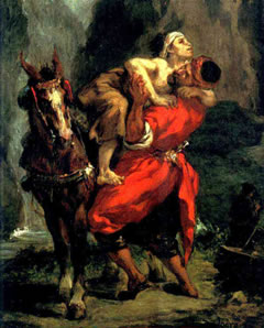 The Good Samaritan by Delacroix.