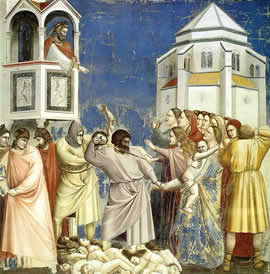 Giotto, Slaughter of the Innocents, Scrovegni Chapel, Padua, c. 1305