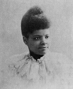 Ida B. Wells (1862-1931): Civil rights leader and author of "Southern Horror: Lynch Law in All Its Horror" (1892).