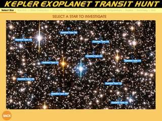 Kepler exo-planet hunt.