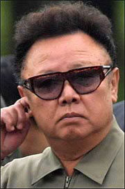 Kim Il Jong of North Korea.