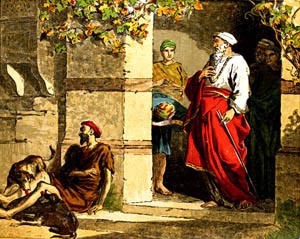 The Rich Man and Lazarus, Luke 16.
