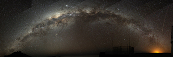 Our Milky Way galaxy seen from Chile.