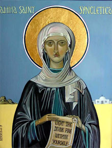 Mother Syncletica (4th century).