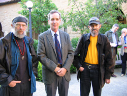 Norm Carroll (far left) at Stanford.