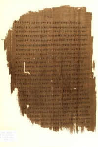 Galatians 5:20–6:8 in Papyrus 46, c. 200AD.