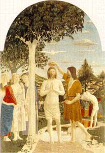 Painting by Pierro della Francesca, 1445.