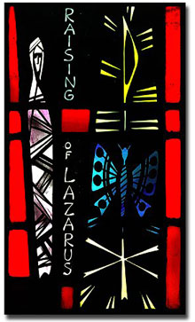 Raising of Lazarus, Statesboro UMC Church, Georgia