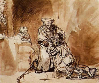 Return of the Prodigal by Rembrandt.