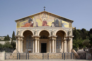 The (Roman Catholic) Church of All Nations in Jerusalem.