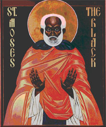 Saint Moses of Ethiopia (4th century).