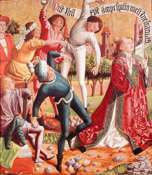 English Altarpiece by Michael Pacher, 1470.