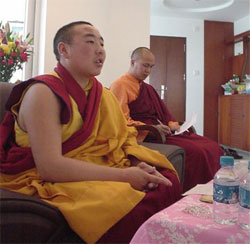 Tibetan Buddhists.