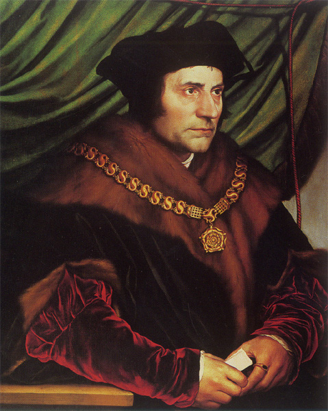 Thomas More by Hans Holbein (1497-1543)