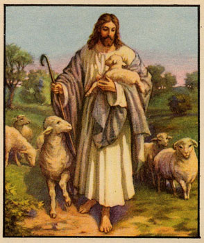 Jesus, the Good Shepherd.