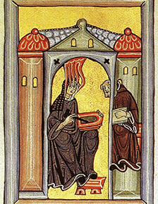 Hildegard of Bingen.