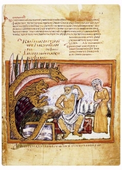 Job, Byzantine illuminated mss, 9th  century.