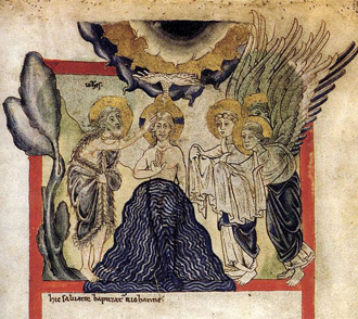 12th century painters Baptism Of Christ WGA15830 sm