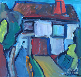 Abstract House by Marlene Robbins.