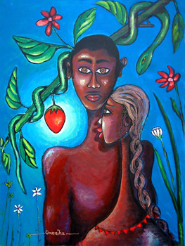 Adam And Eve, Omenihu Amachi, 2012.