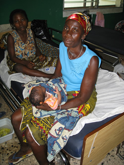 AIDS victims in Liberia.