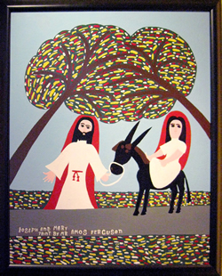 Joseph and Mary.