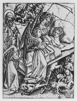 Ars Moriendi ("The Art of Dying"), 15th century.