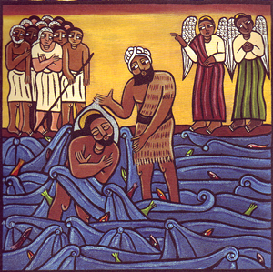 Baptism of Jesus.