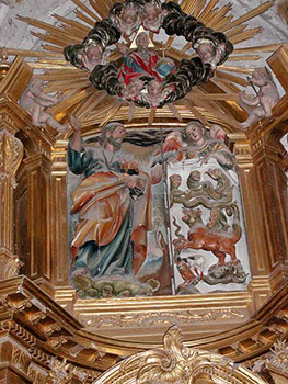 Peter's vision at Joppa, Burgos Cathedral in Spain.