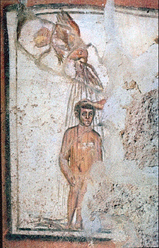 Catacomb of Marcellinus and Peter.