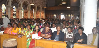 Catholics in Kenya.