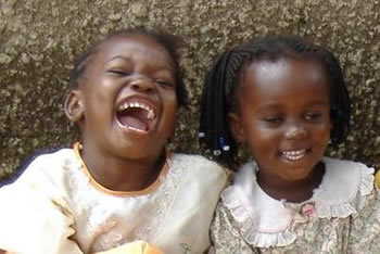 Children laughing 