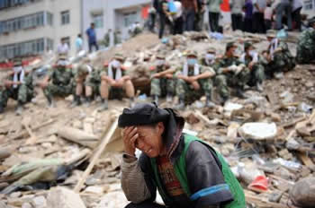 Mudslide in China.