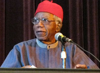 Chinua Achebe.