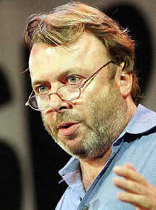 Christopher Hitchens.