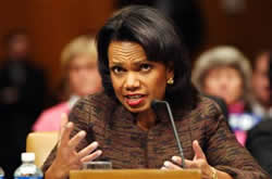 Condi Rice.