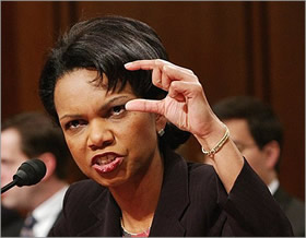 Condoleeza Rice.