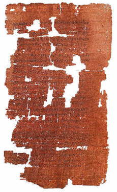 4th century Coptic Gospel of Judas.