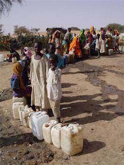 Darfur refugees in Sudan