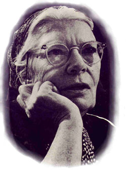 Dorothy Day of the Catholic Workers Movement.