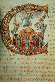 Drogo Sacramentary, c. 850.