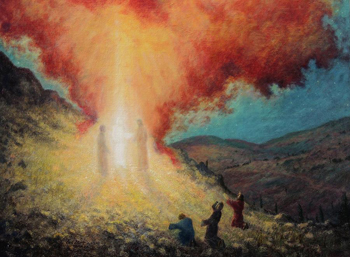 Earl Mott, "The Transfiguration Of Christ."