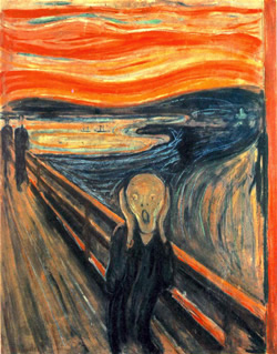 The Scream, Edvard Munch, 1893.
