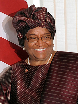 Ellen Johnson Sirleaf.