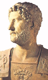 Emperor Hadrian.